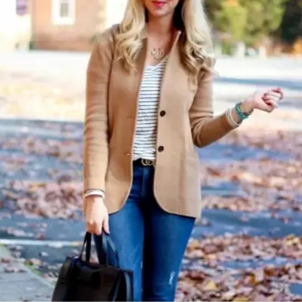 J. Crew Sweater Blazer